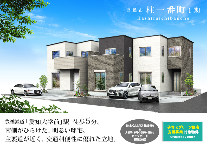 豊橋市柱一番町1期(2棟)（浜松）