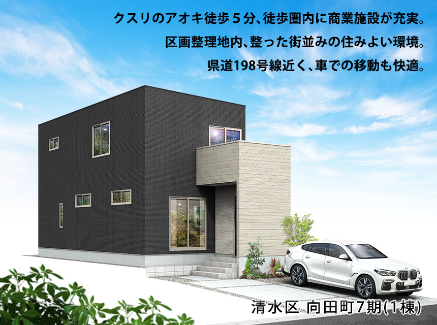 清水区向田町7期(1棟)（静岡）