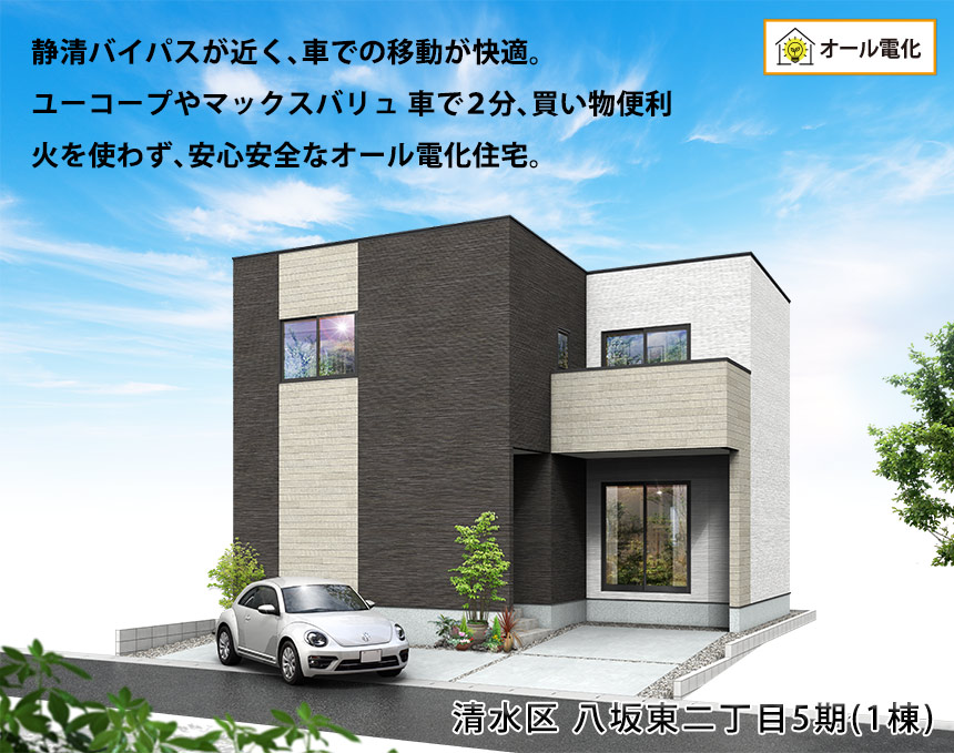 清水区八坂東二丁目5期(1棟)（静岡）