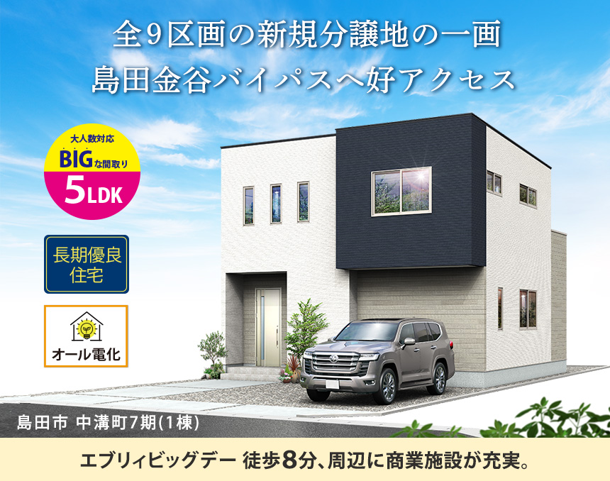 島田市中溝町7期(1棟)（静岡）