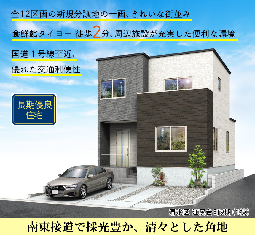 清水区江尻台町9期(1棟)（静岡）