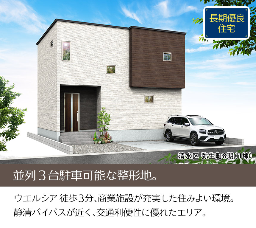 清水区弥生町8期(1棟)（静岡）